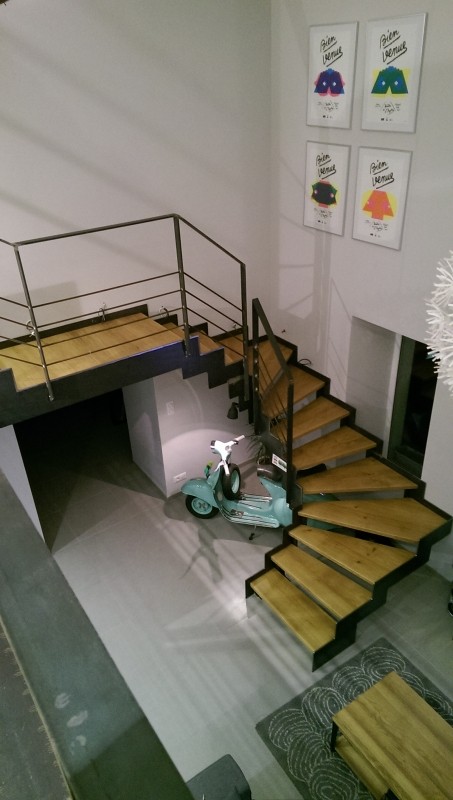 Escalier après décoration