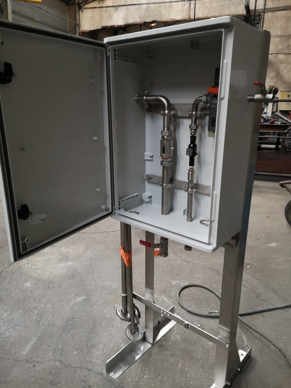 Armoire de gestion de pompe pneumatique