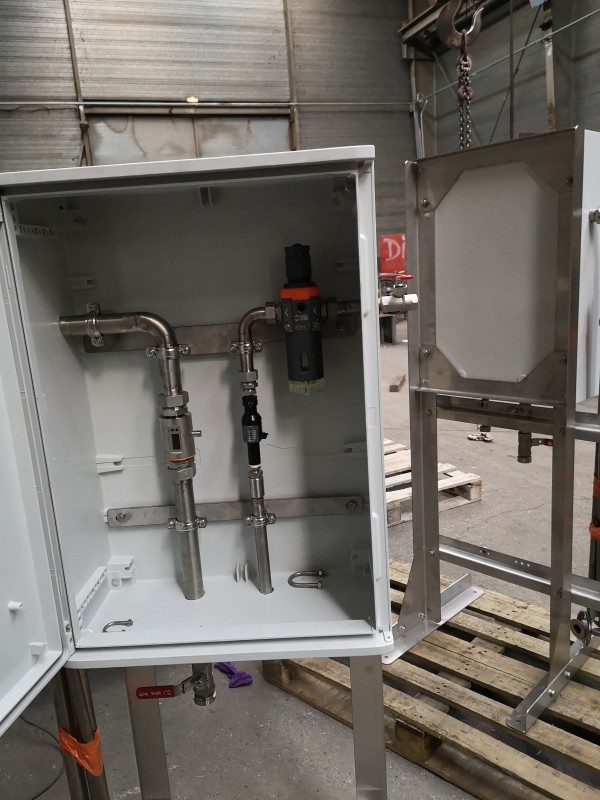 Armoire de gestion de pompe pneumatique