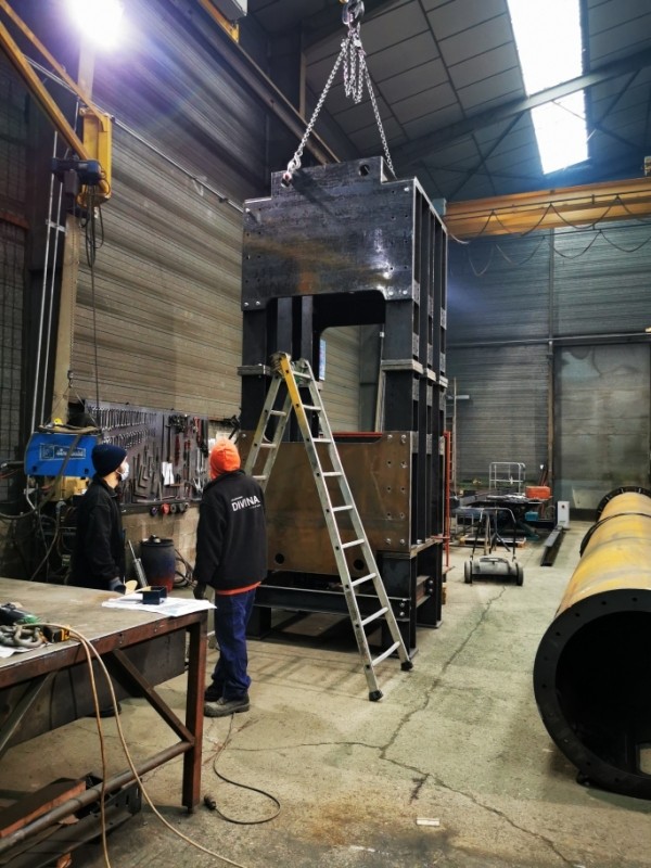 Bâtis pour presse hydraulique 100T
