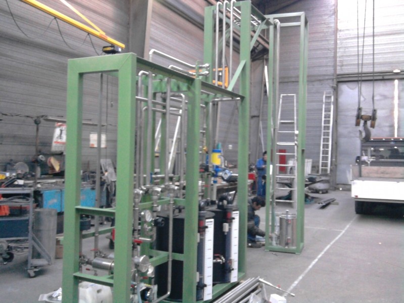 Skid préparation et distribution d'un liquide