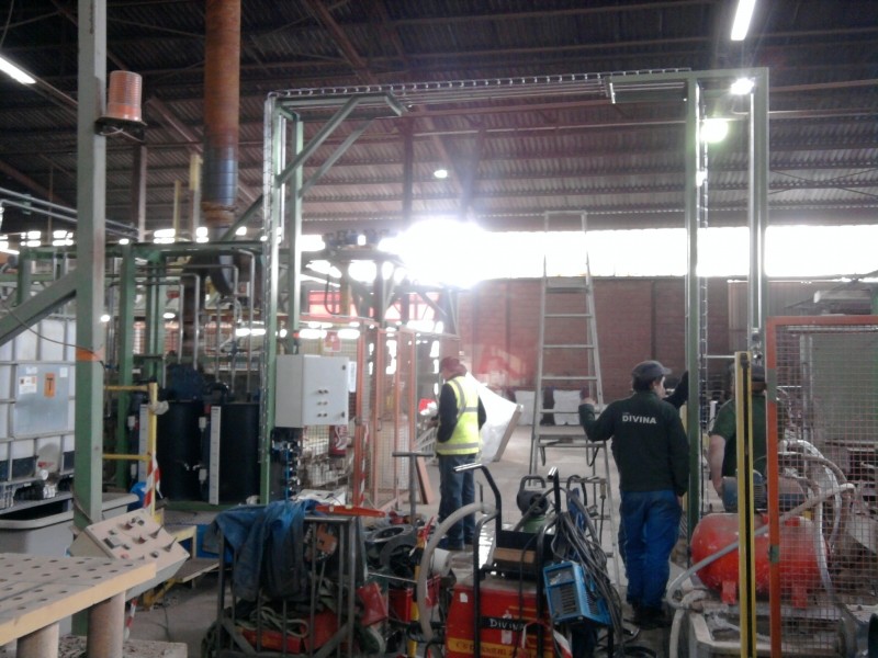 Skid préparation et distribution d'un liquide