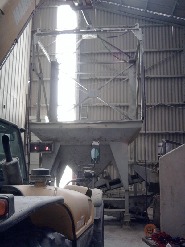 Structure inox habillé de bâche