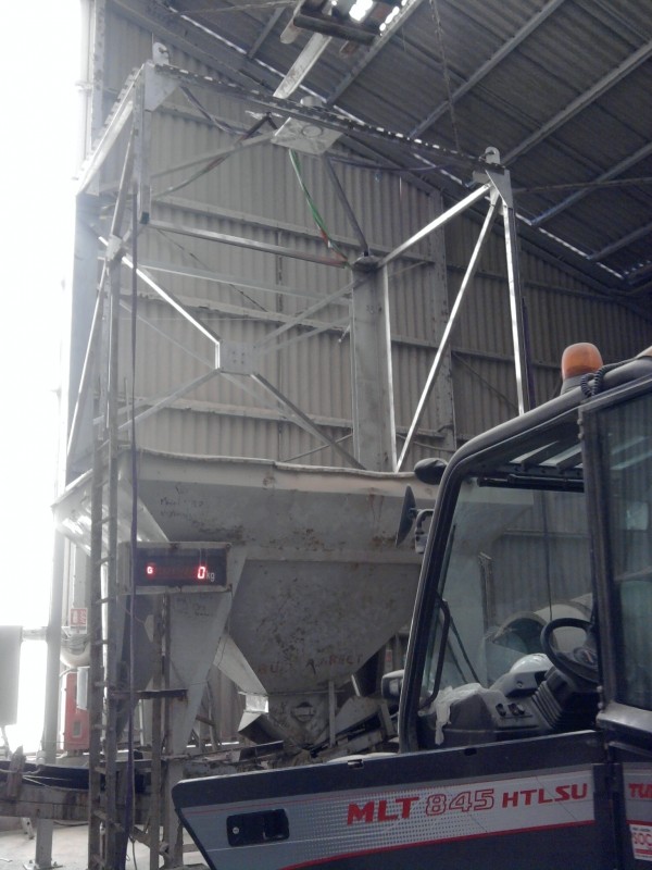Structure inox habillé de bâche