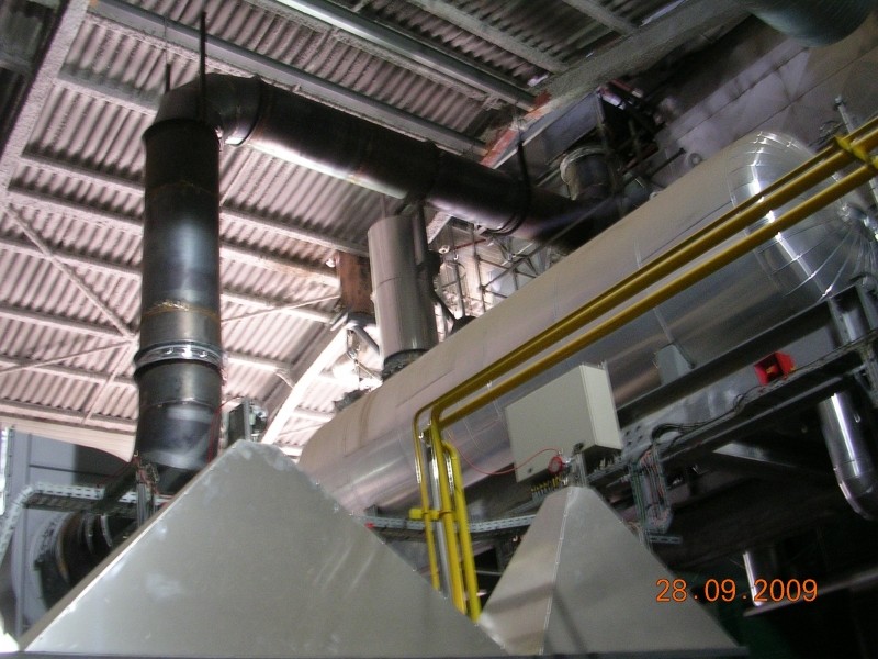 Gaines chaudronnées acier