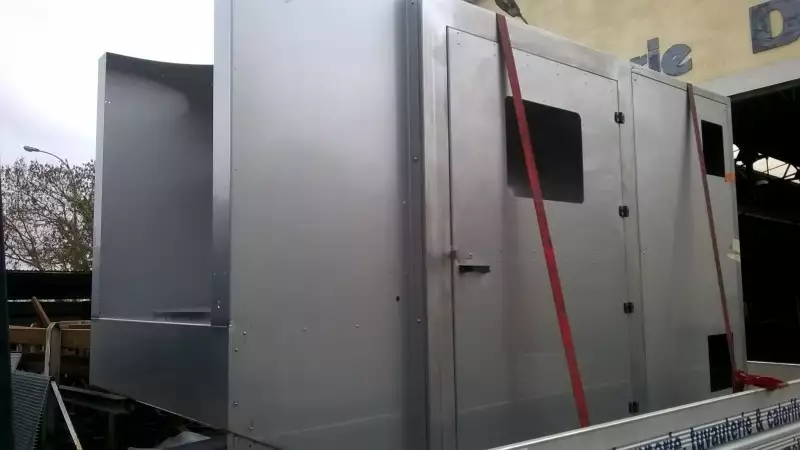 Châssis inox pour machine agro alimentaire