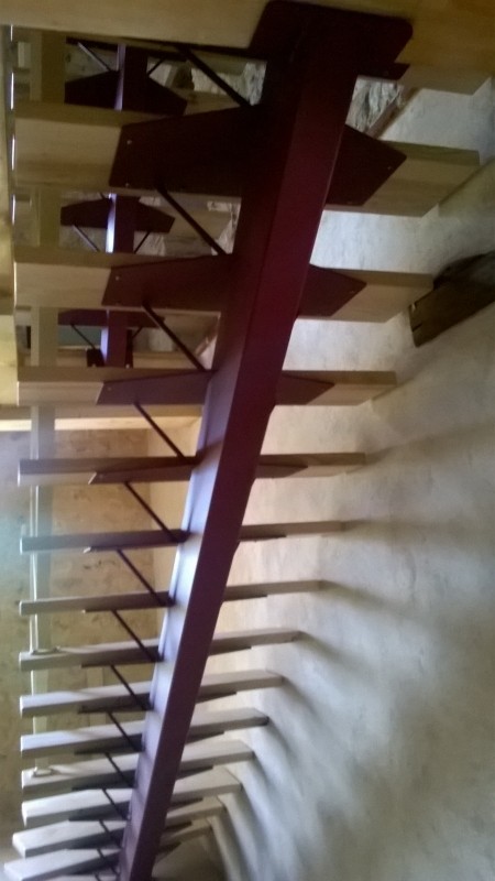 Escalier intérieur métallique "Ethier"
