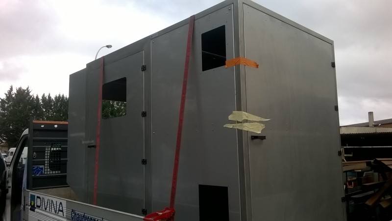 Châssis inox pour machine agro alimentaire